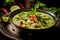 Gaeng Keo Wan Gai. Thai green chicken curry