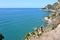Gaeta - Panorama della Costa di Itri dal sentiero