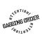 Gagging Order rubber stamp