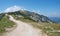 Gailtal Alps, view from the hiking trail on the mountain Dobratsch, Carinthia