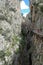 Gaitanes Gorge of Caminito del Rey in Andalusia, Spain