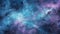 Galactic Blue and Purple Haze Cosmic Nebula Abstract