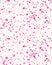Galactic Confetti: A Vibrant Closeup of Polka Dots, Blood Splatt