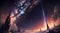 Galactic Splendor: A Masterpiece of Ultra-Detailed Space Art Rendered in Octane