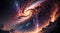 Galactic Splendor: A Masterpiece of Ultra-Detailed Space Art Rendered in Octane