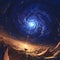 Galactic Vortex: Cosmic Sightseeing Adventure