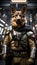 Galactic Watchdog: German Shepherd\\\'s Vigilance Extends Across Cosmic Boundaries