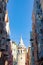 Galata Tower view. Travel to Istanbul vertical background photo