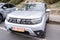 Galati, Romania - September 15, 2021: Silver Dacia Duster front view