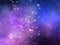 Galaxy night sky painting light background