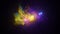 Galaxy Space background universe magic sky nebula night purple cosmos. Cosmic galaxy wallpaper blue starry color star dust. Blue