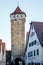 Galgentor Tower, Gallows Gate, Rothenburg ob der Tauber, Germany