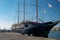 The Galileo Sailboat Docked in Aegina