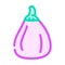 galine eggplant color icon vector illustration