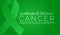 Gallbladder Bile Duct Cancer Awareness Month Background Illustration