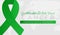 Gallbladder Bile Duct Cancer Awareness Month Background Illustration Banner