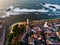 Galle Dutch Fort Sri Lanka aerial view