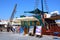 Galleon ship in Rethymno harbour.