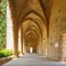 Gallery in Bellapais Abbey, Kyrenia, North Cyprus