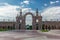 Gallery Fence with Gate in the Tsaritsyno park