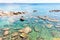 Gallipoli, Apulia - Impressive water colors at the coastline