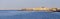 Gallipoli lighthouse and city panorama
