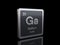 Gallium Ga, element symbol from periodic table series