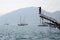 A galliun figure on the bow of a sailing ship in Marmaris