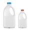 Gallon milk bottle plastic containers