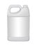 Gallon plastic jug, isolated