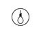 Gallows rope icon. Vector illustration, flat design