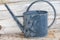 Galvanised watering can