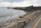 Galway promenade and the Atlantic Ocean