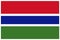 Gambia flag - banner, Africa country