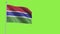 Gambia Flag Slow Motion