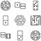 Gamble icon set