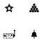 Gamble icon set