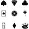 Gamble icon set