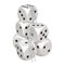 Gambling Success concept. Stairs with casino dice. 3D rendering