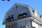 Gambrel style roof on historic house in Cape May, New Jersey