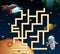 Game astronauts maze find their way to the spacecraft