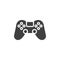 Game controller vector icon