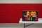 Game day indoor tabletop electronic scoreboard for wrestling, basketball or volleyball