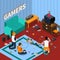 Game Gadgets Isometric Template