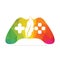 Game Logo Design, Game Joystick Icon.