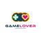 Game Lover Icon Vector Logo Template Illustration Design