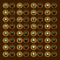 Game menu icons steampunk buttons set