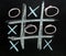 The game of naughts and crosses.