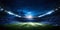 game soccer football sport world goal arena green light stadium. Generative AI.