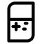 Gameboy Bold Line Icon which can easily modify or edit and color as well